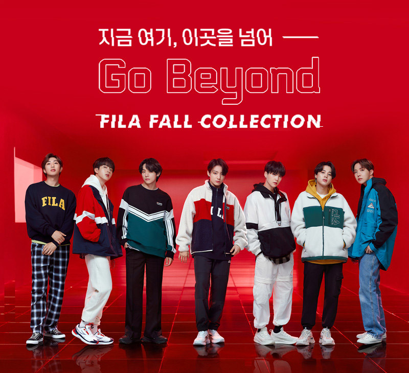 BTS. x FILA Go Beyond Goods - Palette Boa Fleece Jacket